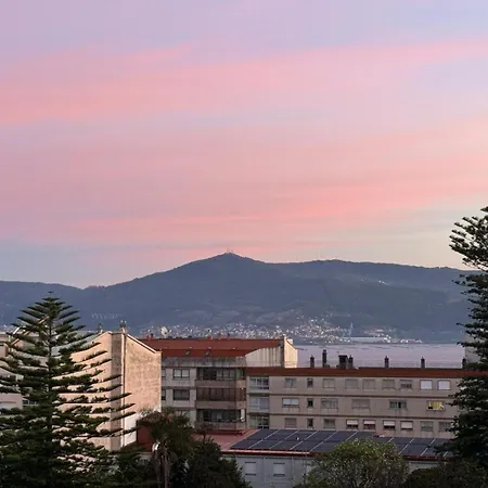 Lägenhet Moderno Con Vistas A La Ria De Vigo